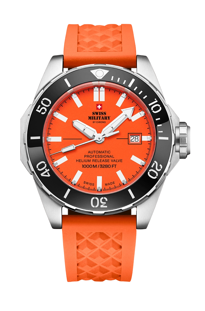 Swiss Military Mechanische Taucheruhr für Männer - SMA34092.07