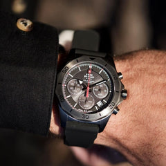 Swiss Military Swiss Made Herrenuhr Solar Chronograph - SMS34072.07