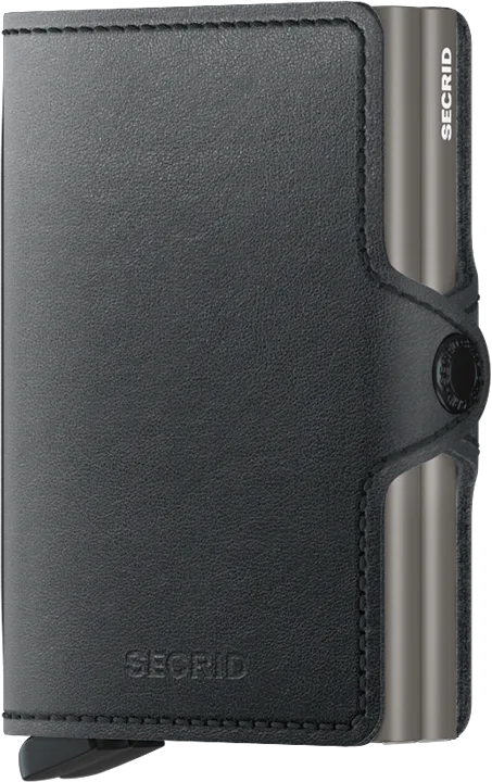 Secrid Twinwallet Mirum Black mit gratis Gravur - TMi-Black