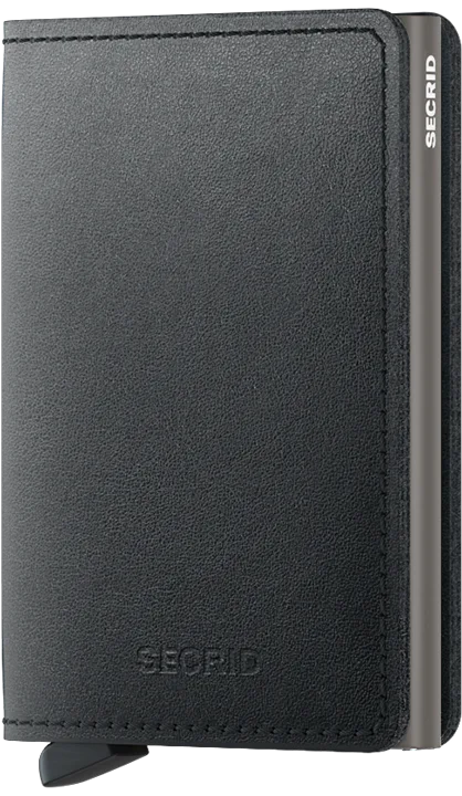 Secrid Slimwallet Mirum Black mit gratis Gravur - SMi-Black