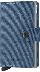 Portefeuille Secrid Miniwallet Twist Jeans Bleu avec gravure - MTw-Jeans Bleu