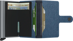 Portefeuille Secrid Miniwallet Twist Jeans Bleu avec gravure - MTw-Jeans Bleu