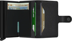 Portefeuille Secrid Mini Wallet Carbon Black avec gravure - MCa-Black