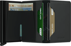 Secrid Slimwallet Stitch Linea Orange mit gratis Gravur - SSt-Linea Orange