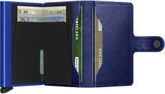 Secrid Miniwallet Crisple Cobalt mit Gravur - MC-Cobalt