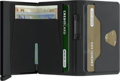 Portefeuille Secrid Bandwallet TPU Noir avec gravure - BTP-Noir
