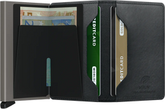 Secrid Slimwallet Mirum Black mit gratis Gravur - SMi-Black