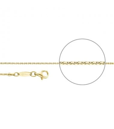 Der Kettenmacher Koreanerkette Diamantiert - Gold Ketten - C1