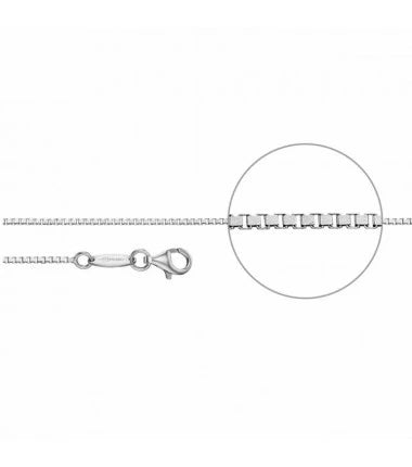 Der Kettenmacher Venezianerkette Silber Diamantiert - Silber Kette - V2