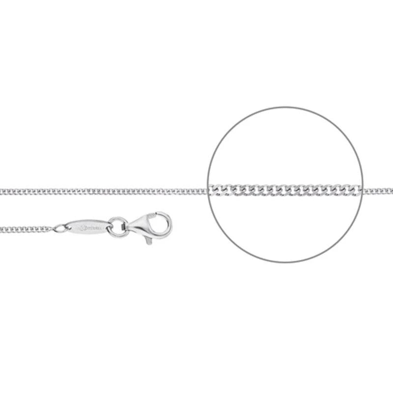 Der Kettenmacher Panzerkette Diamantiert - Silber Kette - P1