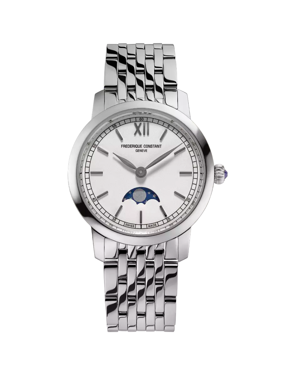 FREDERIQUE CONSTANT SLIMLINE LADIES MOONPHASE - FC-206SW1S6B