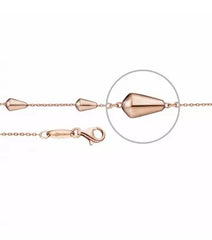 Der Kettenmacher Gocciaarmband Roségold - Rotgold Armband - GO-19R