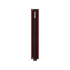 Secrid Slimwallet Fuel Black-Red mit Gravur - SFu-Black-Red