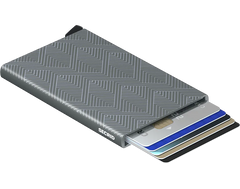 Secrid Cardprotector Laser Structure mir Gravur - CLa-Structure Titanium