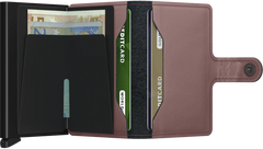 Secrid Miniwallet MATTE ROSE mit Gravur - MM-Rose