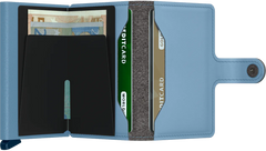 Secrid Miniwallet YARD POWDER SKY BLUE mit Gravur - MYp-Sky Blue