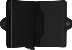 Secrid Twinwallet Matte Black mit Gravur - TM-Black