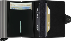 Secrid Twinwallet Original Black mit Gravur - TO-Black