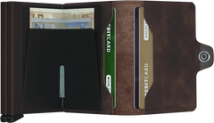 Secrid Twinwallet Vintage Chocolate mit Gravur - TV-Chocolate
