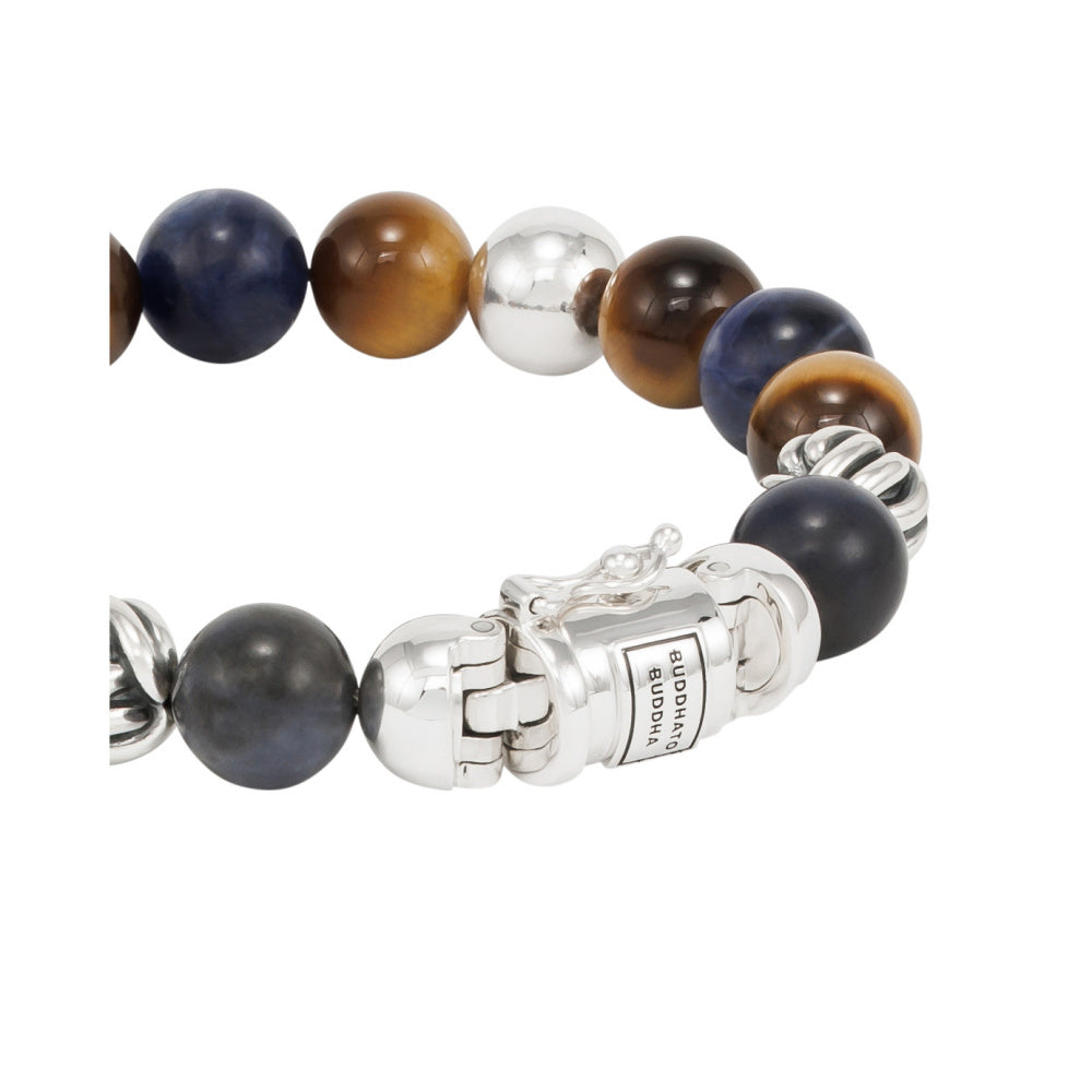 Buddha to Buddha Herren Armband Spirit Bead Braun