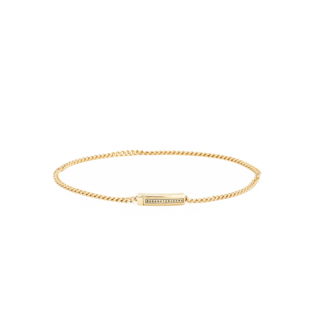 Buddha to Buddha Herrenarmband Permanent Gold Vermeil
