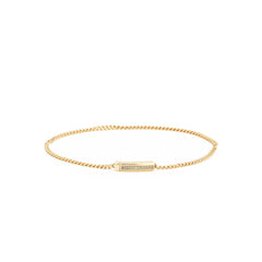 Buddha to Buddha Herrenarmband Permanent Gold Vermeil
