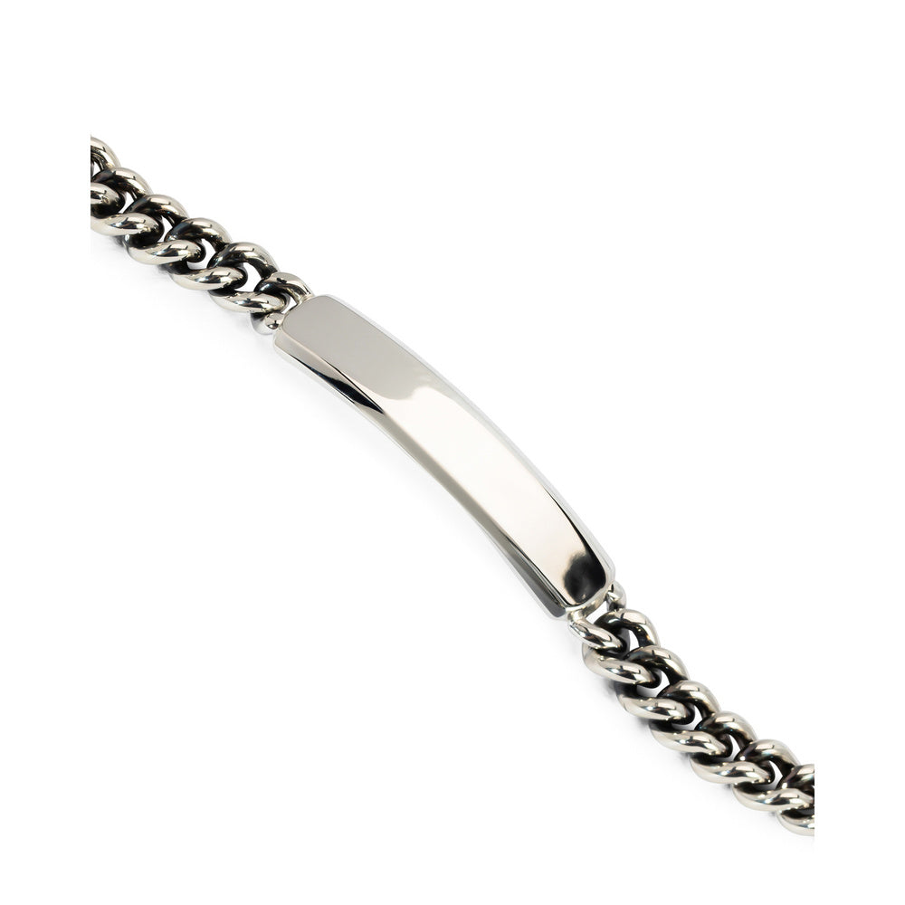 Buddha to Buddha Herrenarmband Essential Bar Silber 23cm