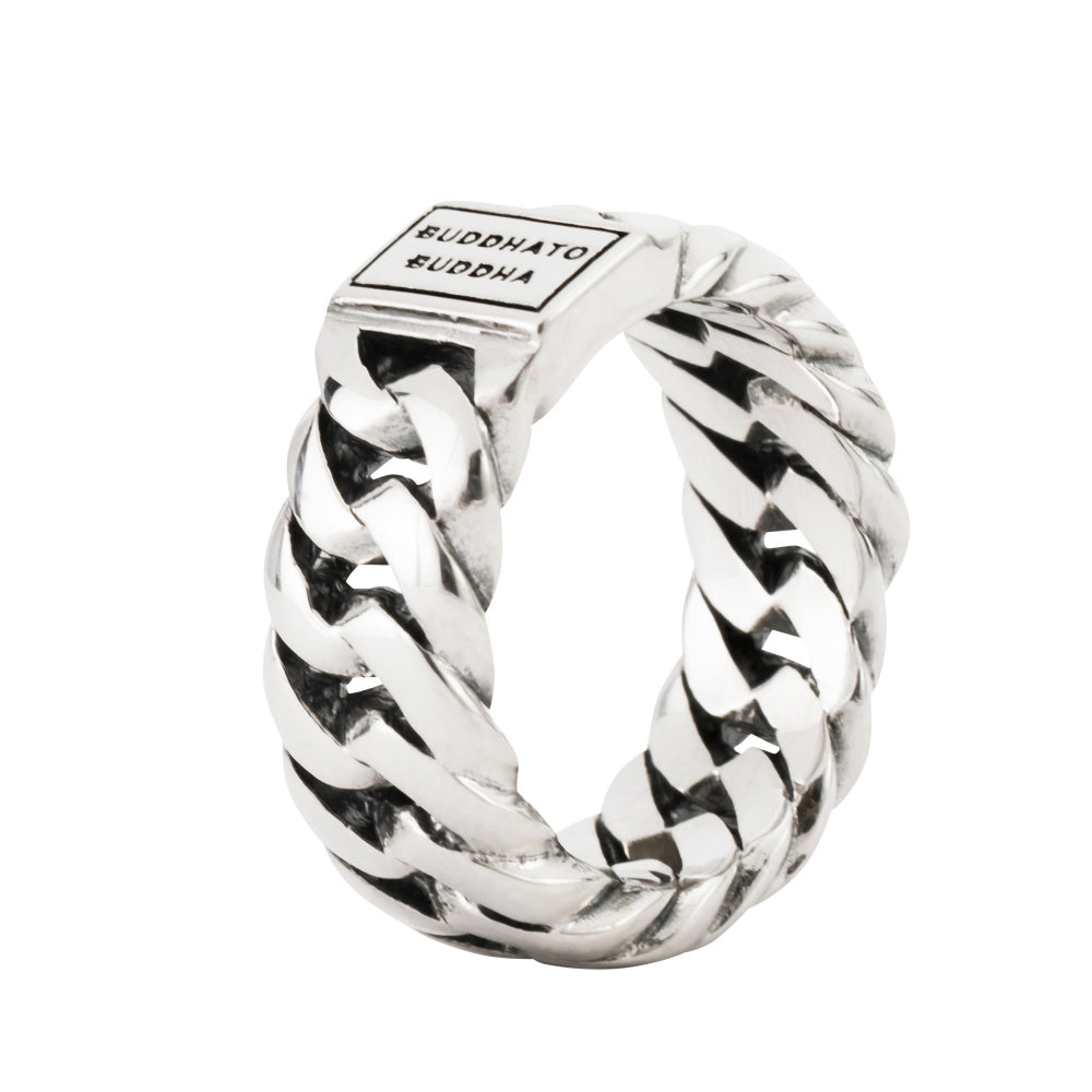 Buddha to Buddha Herrenring Chain Small Silber
