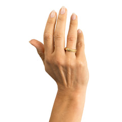 Buddha to Buddha Herrenring Katja XS Gold Vermeil