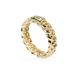 Buddha to Buddha Herrenring Nathalie XS Gold Vermeil