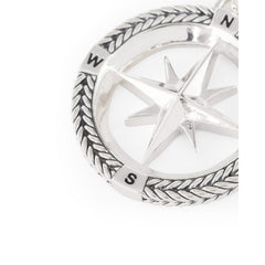 Buddha to Buddha Anhänger Compass Silber