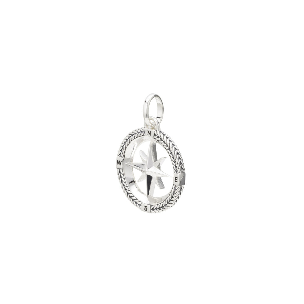 Buddha to Buddha Anhänger Compass Silber