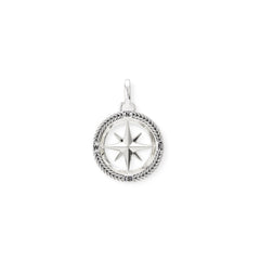 Buddha to Buddha Anhänger Compass Silber