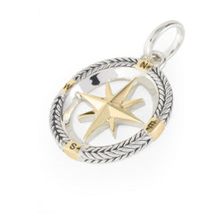 Buddha to Buddha Anhänger Compass Bicolor
