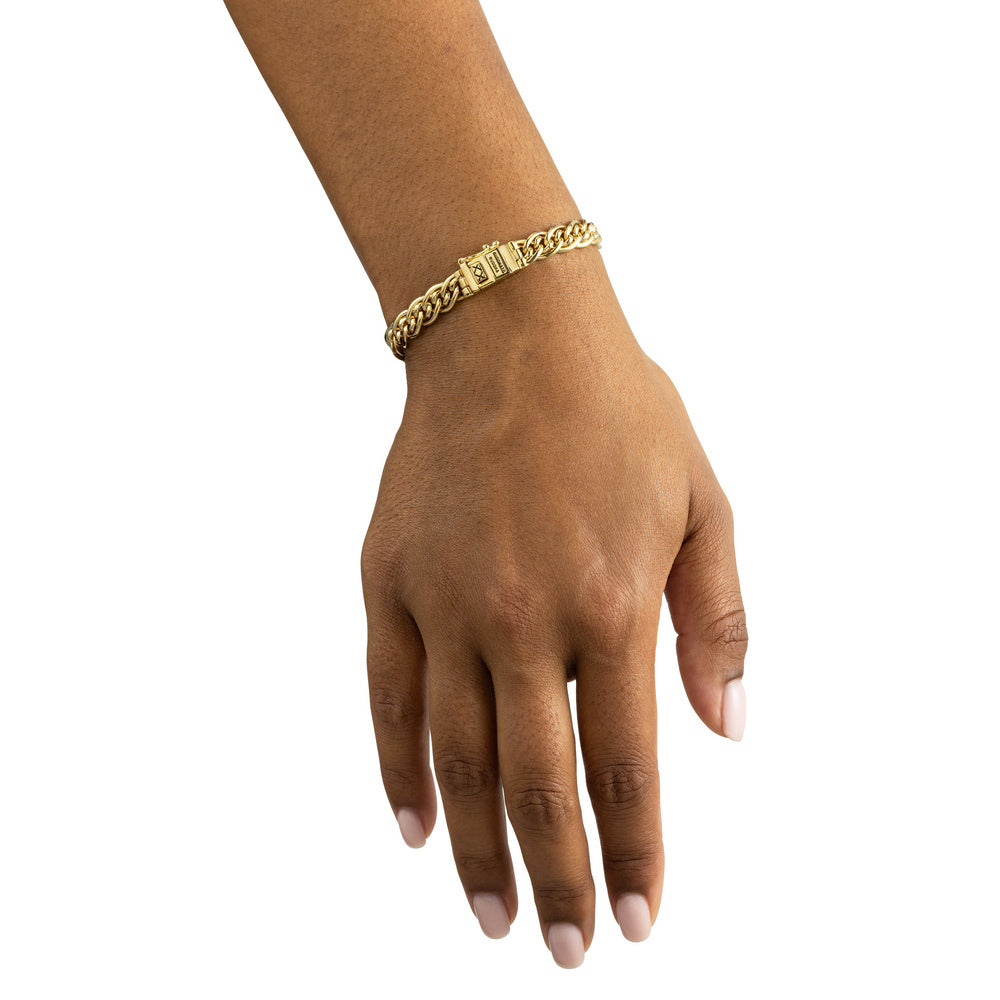 Buddha to Buddha Armband Nathalie Mini Gold Vermeil 19cm