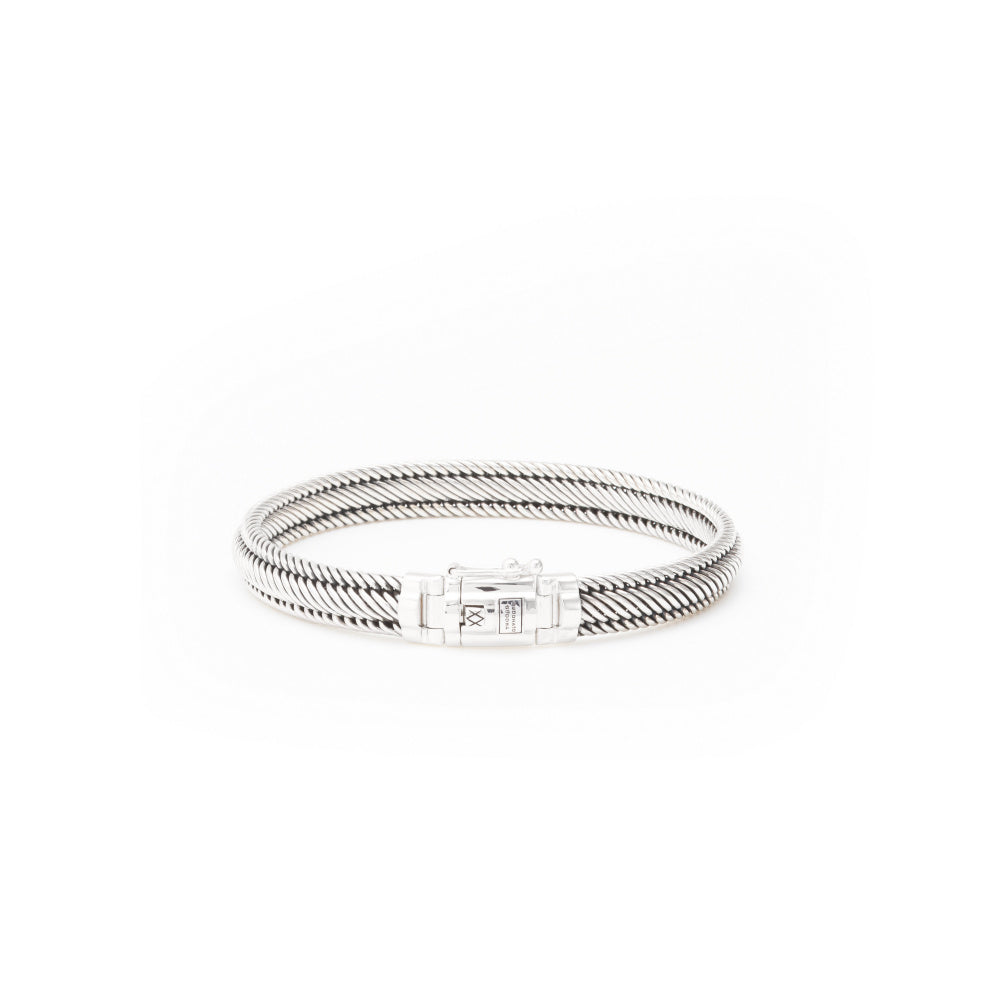 Buddha to Buddha Armband Edwin Mini aus Silber