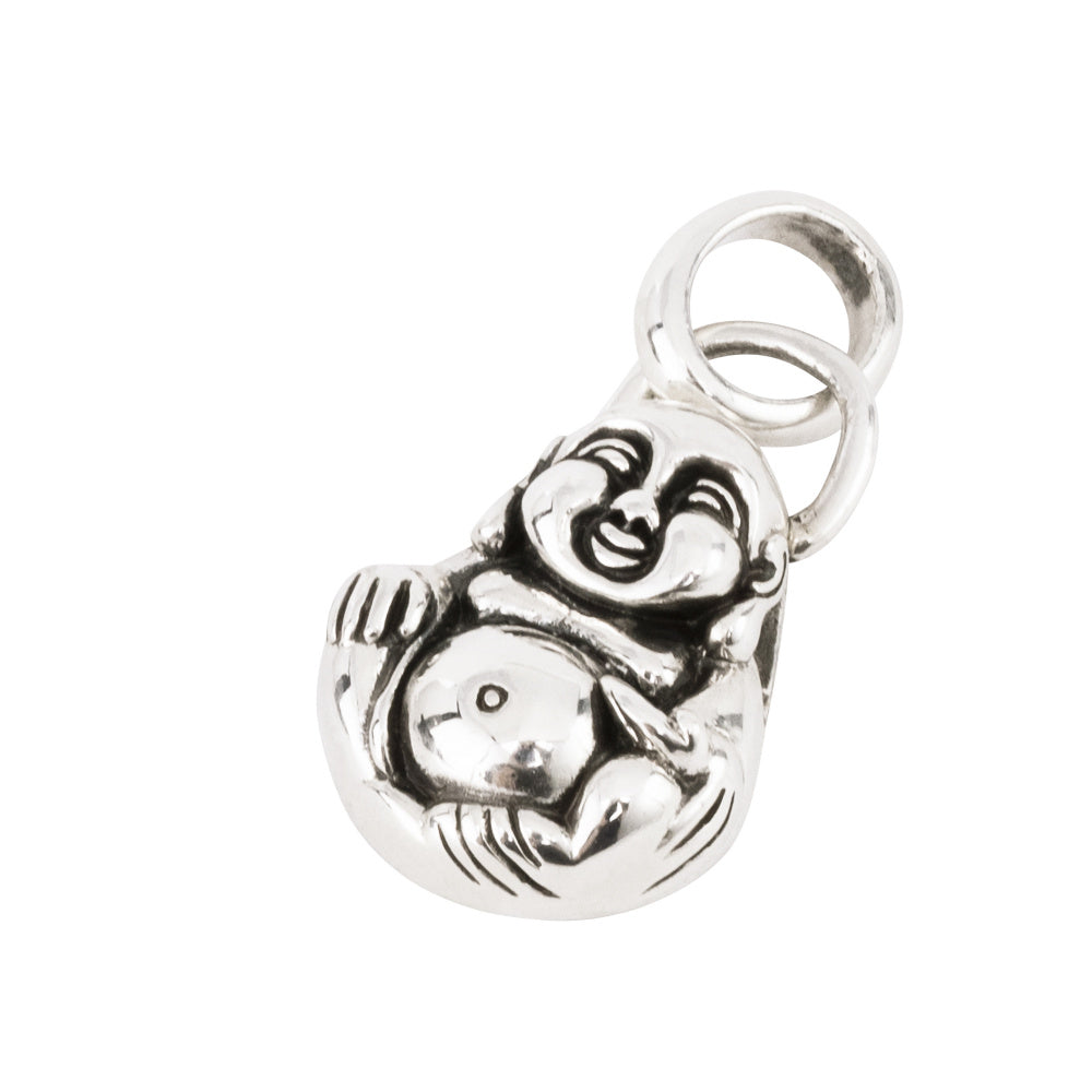 Buddha to Buddha Anhänger Buddha XS Silber