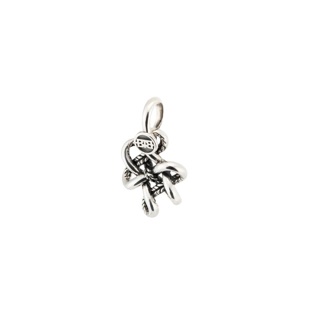 Buddha to Buddha Anhänger Endless Knot XS Silber