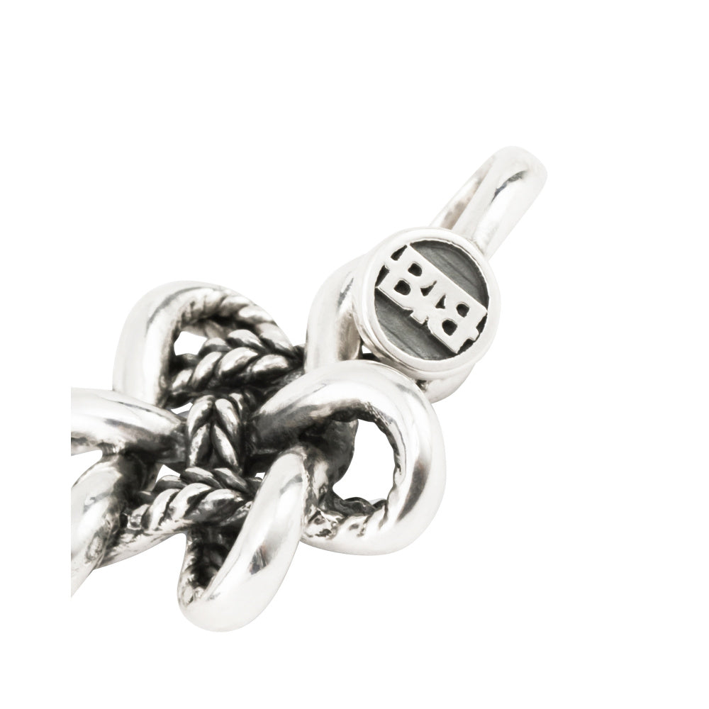 Buddha to Buddha Anhänger Endless Knot XS Silber