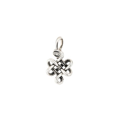 Buddha to Buddha Anhänger Endless Knot XS Silber