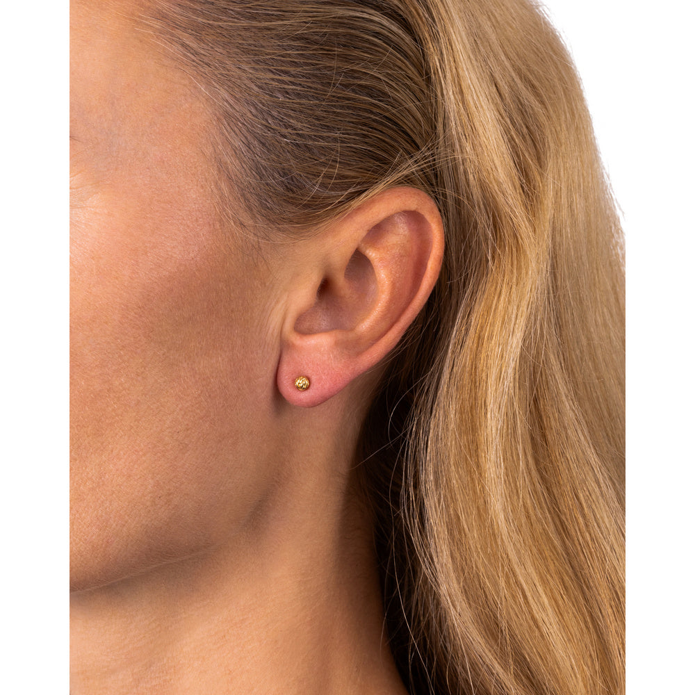 Buddha to Buddha Herren Ohrstecker Katja Gold Vermeil