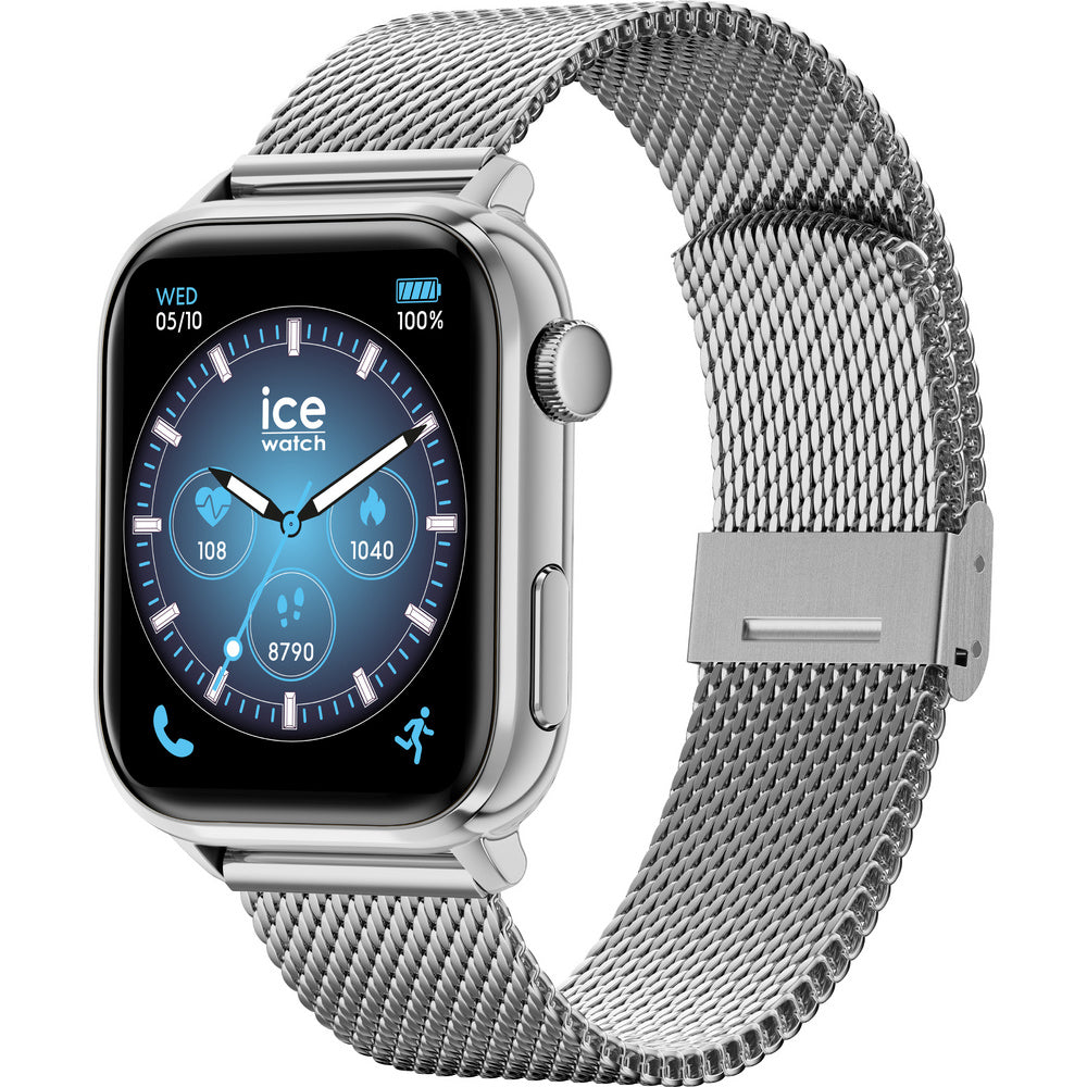 ICE Smartwatch Damenuhr Smart 3.0 Silber