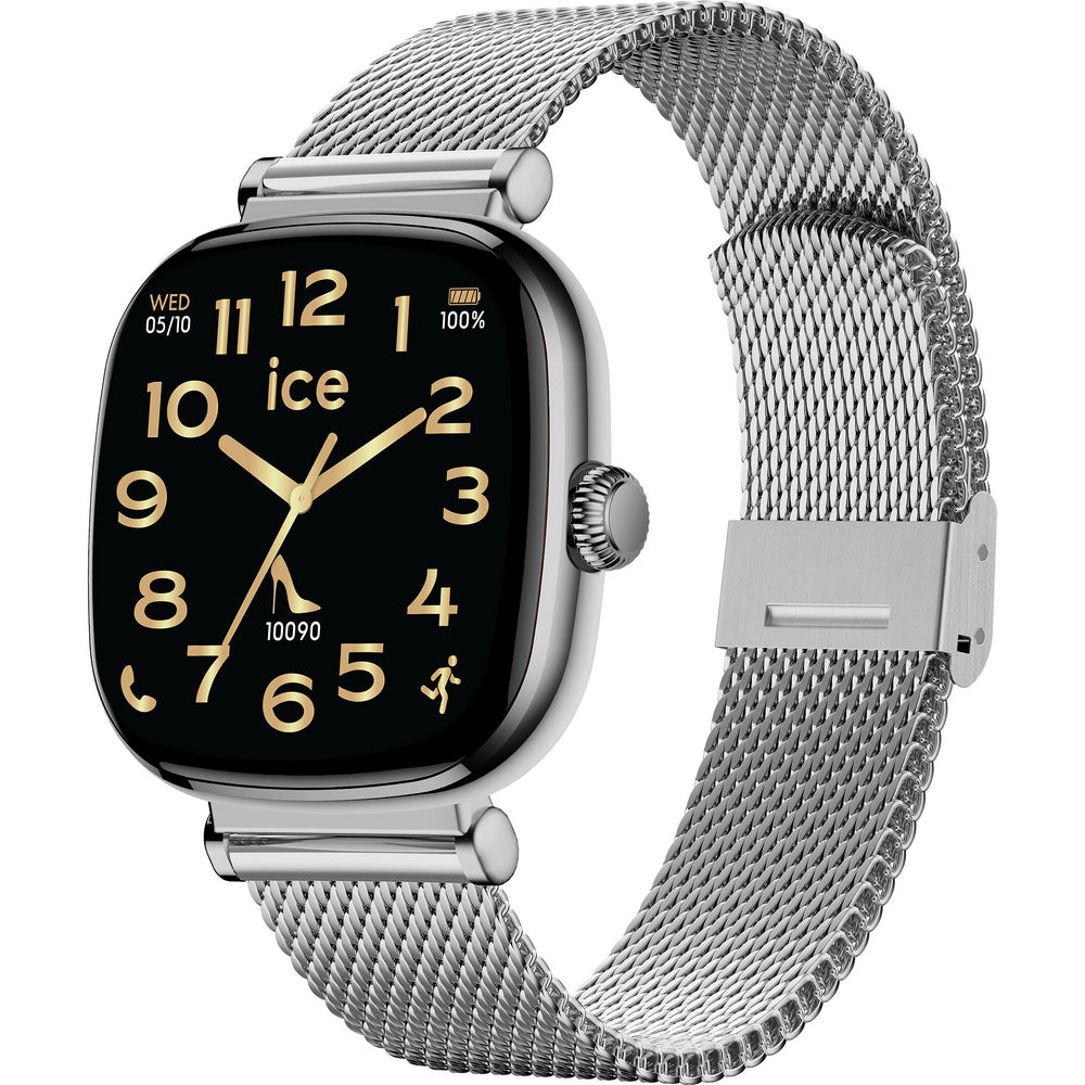 ICE Smartwatch Damenuhr Smart SQ 2.0 Silber