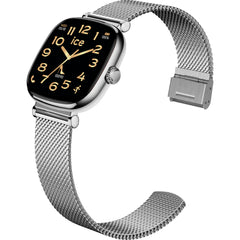 ICE Smartwatch Damenuhr Smart SQ 2.0 Silber