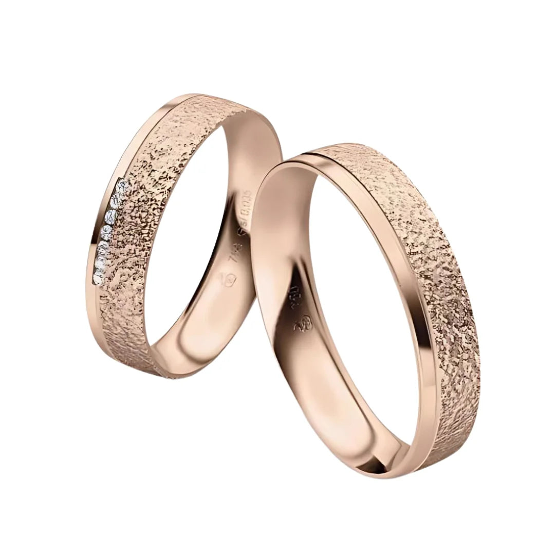 Rauschmayer Trauringe First Individual Love 3D mit 6 Brillanten - 04024