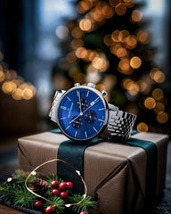 Claude Bernard Slim Line Unisex Chronograph Blau 40 mm