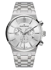 Claude Bernard NEO 1973 Herren Chronograph Silber 41 mm