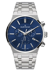 Claude Bernard NEO 1973 Herren Chronograph Blau 41 mm