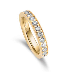 Diamants Memoire Ring 1.00 ct Diamant 750 Gelbgold – 1111.10060
