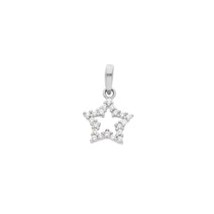 Pendentif étoile en or 18 carats - 750